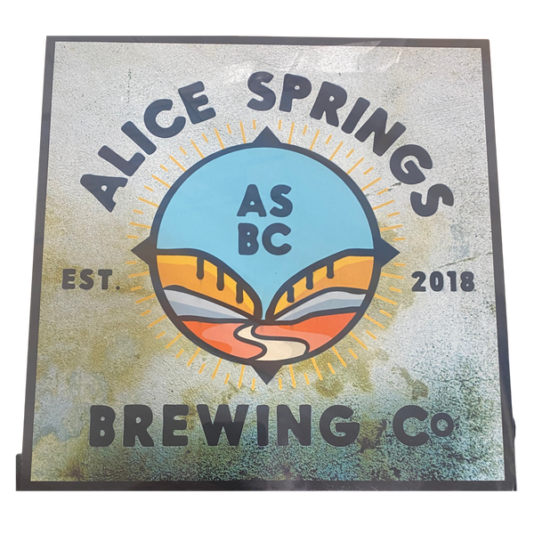 ASBC Vintage Sign Alice Springs Brewing Co