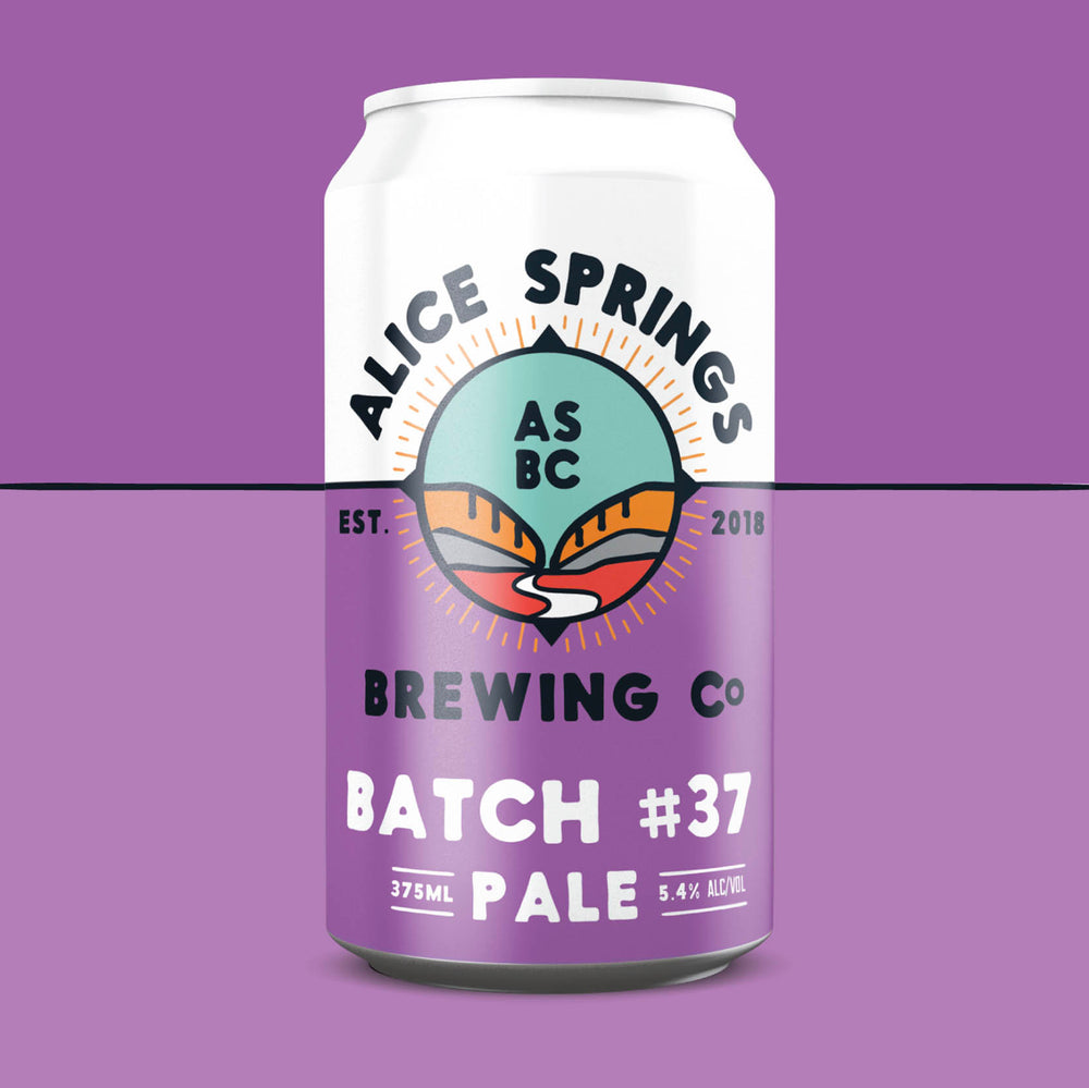 The Alice Springs Brewery Batch #37 Pale Ale beer can