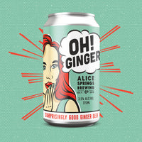 alice springs brewery oh ginger beer can