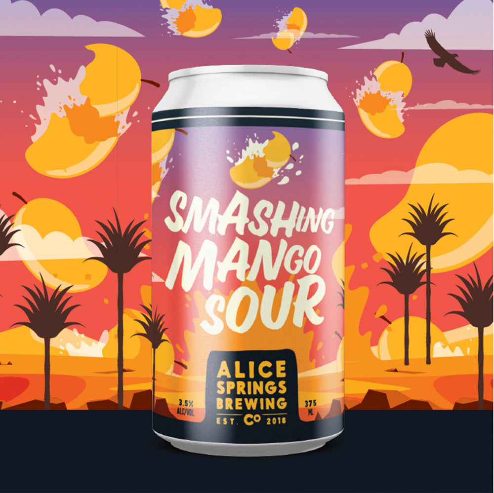alice springs brewery smashing mango sour fruit ale can