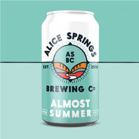 The Alice Springs Brewery Almost Summer Pale Ale beer can